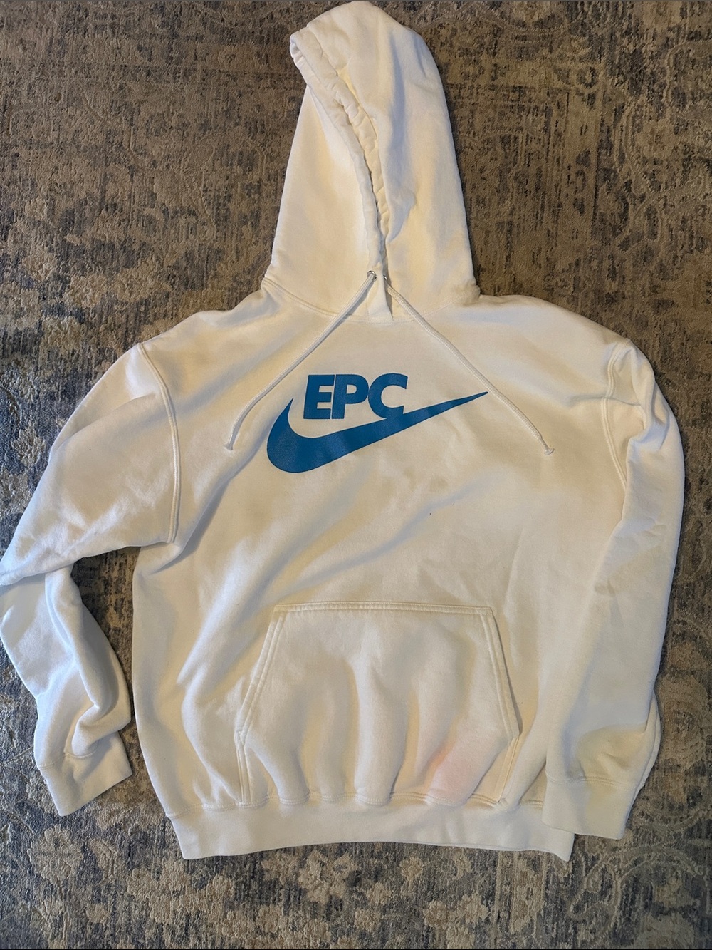 EPC Logo White Hoodie